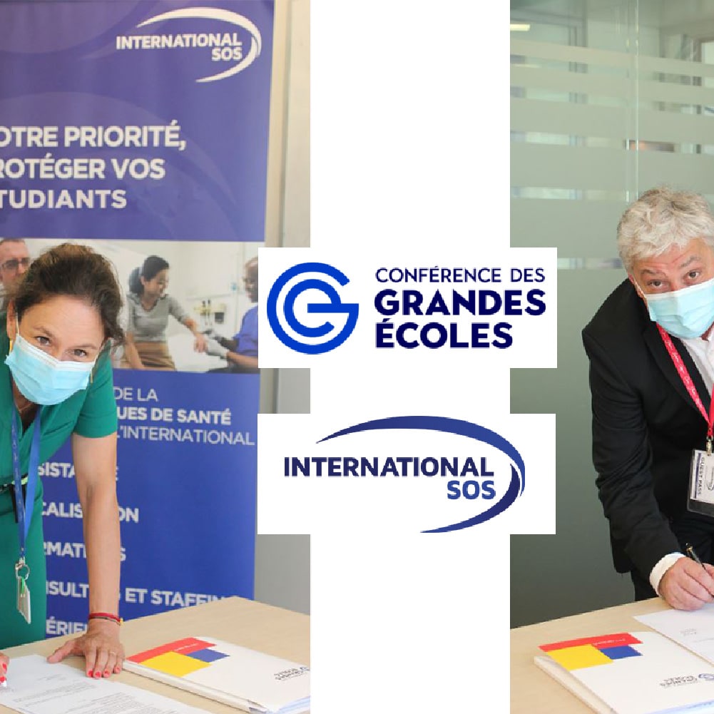 La CGE signe un accord-cadre avec International SOS