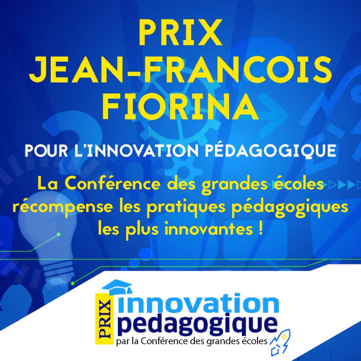 La 2ème édition du Prix Jean-François Fiorina pour l’innovation pédagogique s’ouvre aux candidatures