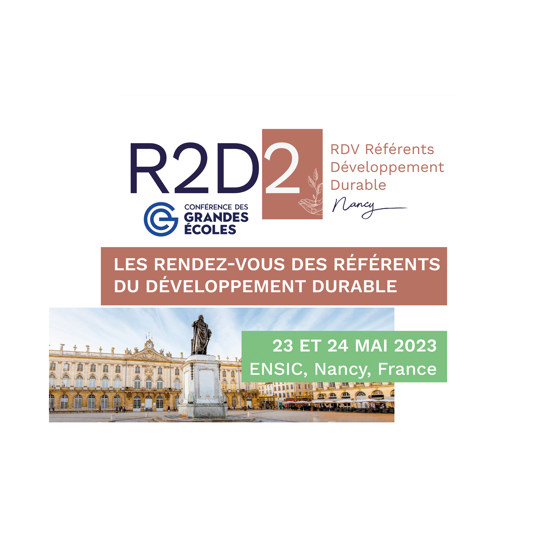 Rendez-vous 2023 des Référents du développement durable (R2D2)