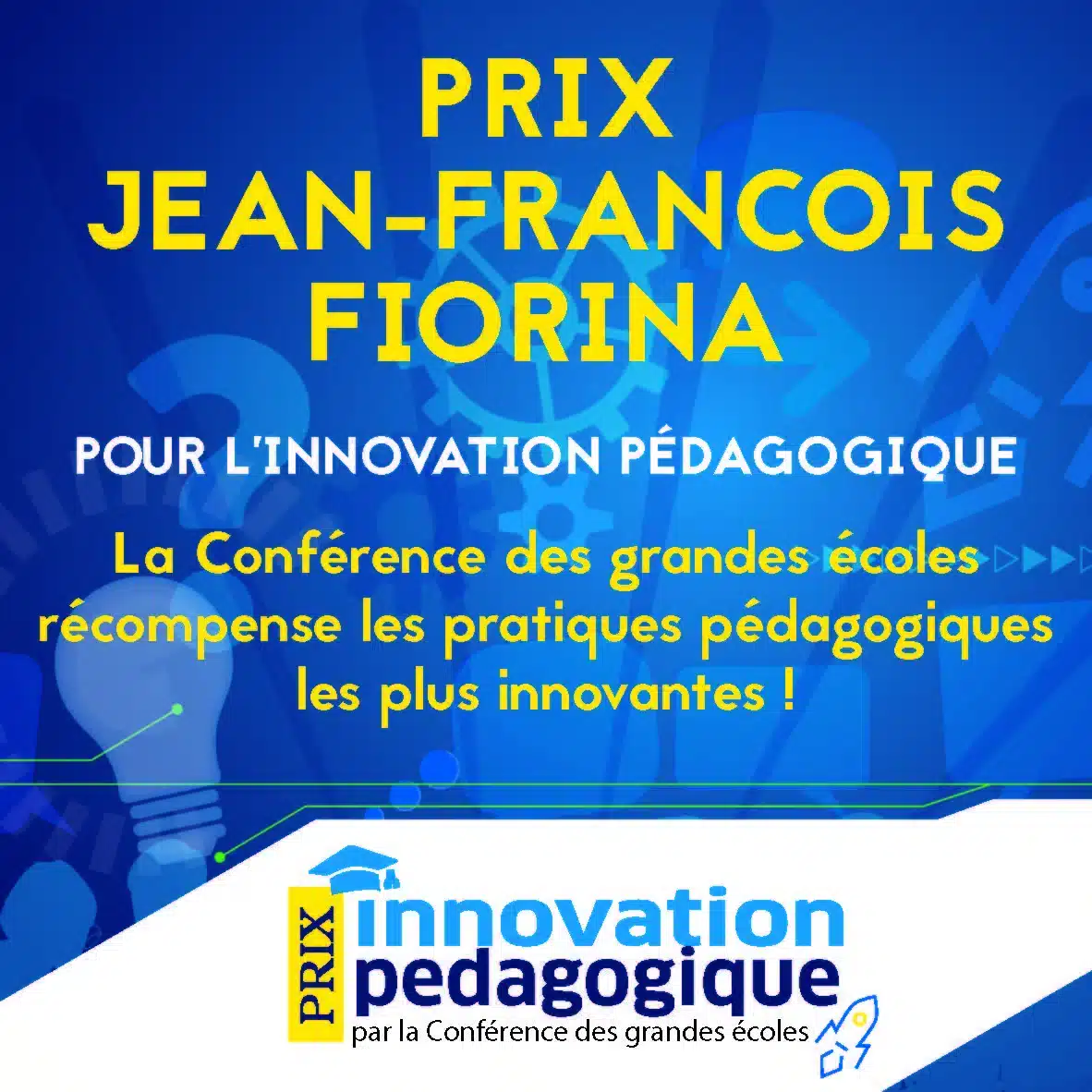 Découvrez les lauréats de la 2e édition du Prix Jean-Francois Fiorina pour l’innovation pedagogique !