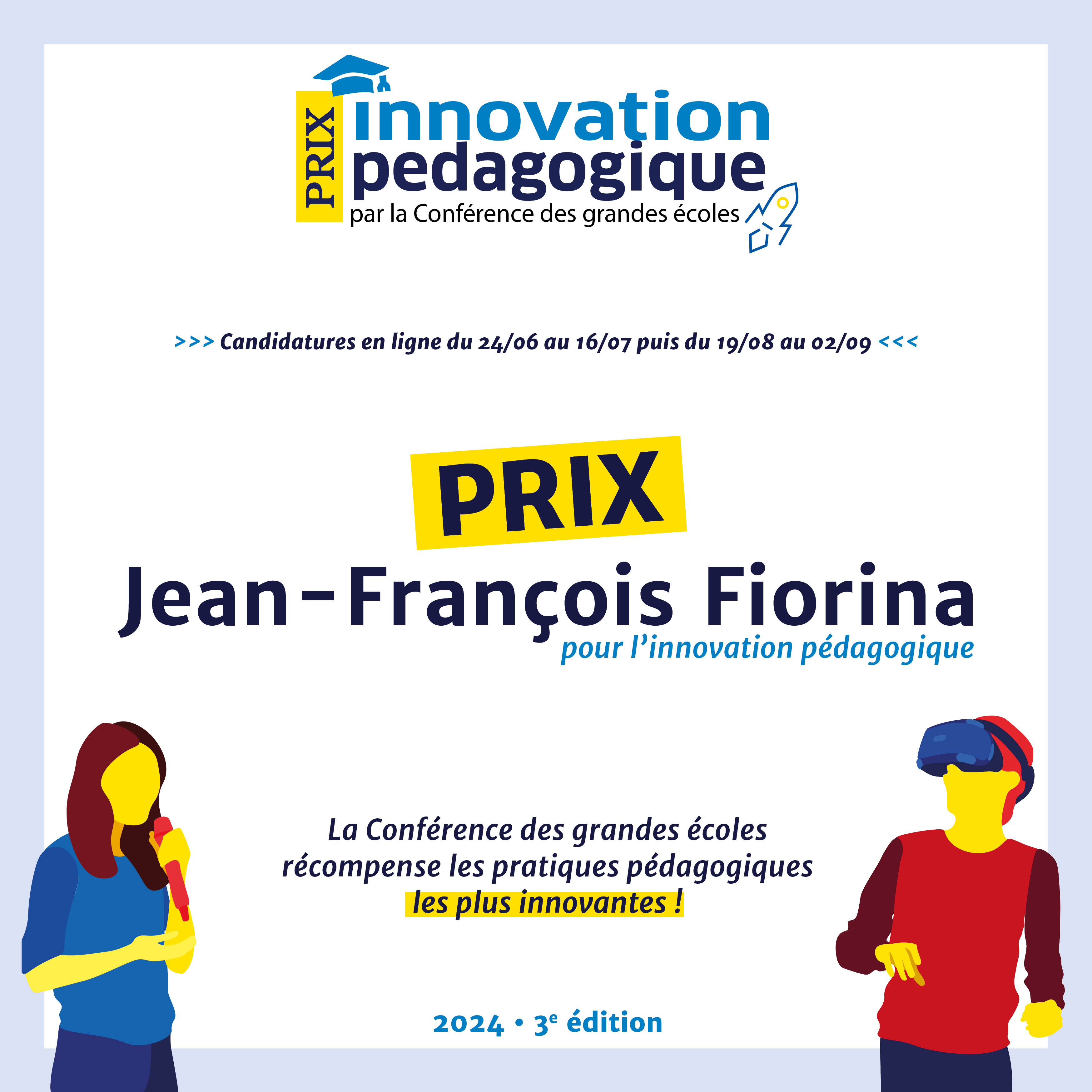 3e édition du Prix Jean-François Fiorina pour l’innovation pédagogique