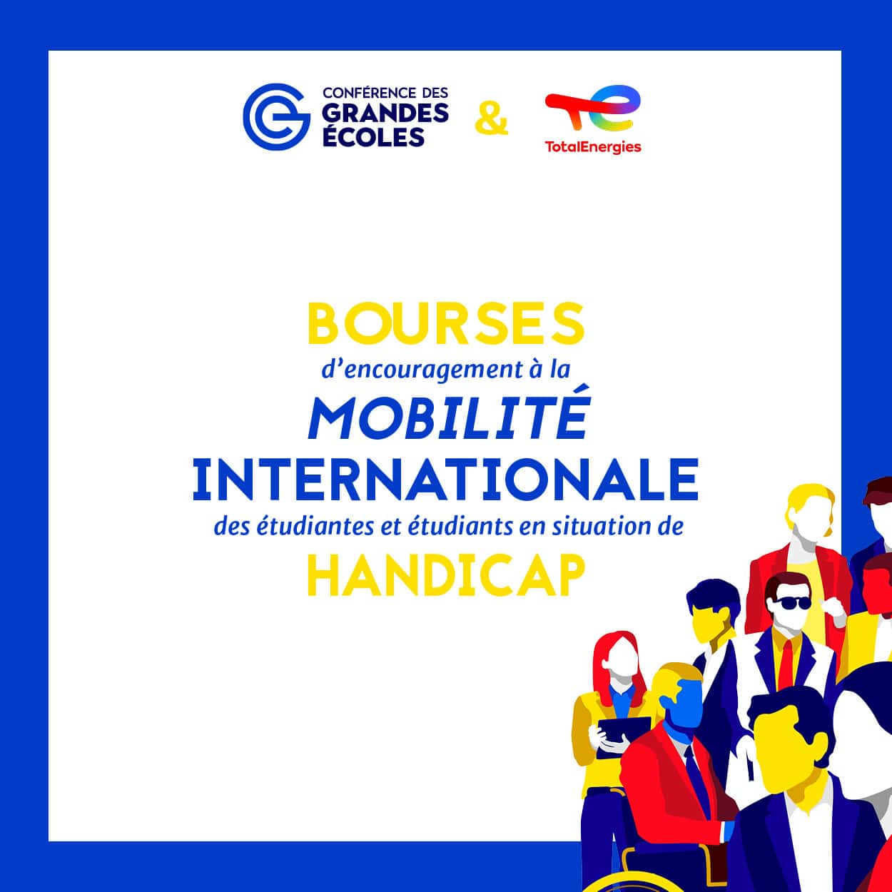 Handicap – Bourses d’encouragement à la mobilité internationale