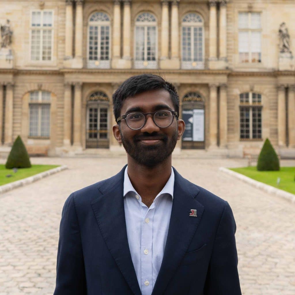 Harishan UTHAYAKUMAR Président de la Confédération Nationale des Junior-Entreprises